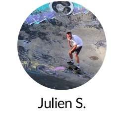 Video surfskate Julien